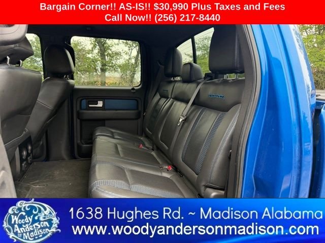 Used 2013 Blue Flame Metallic Ford SVT Raptor SUPERCHARGED image 10