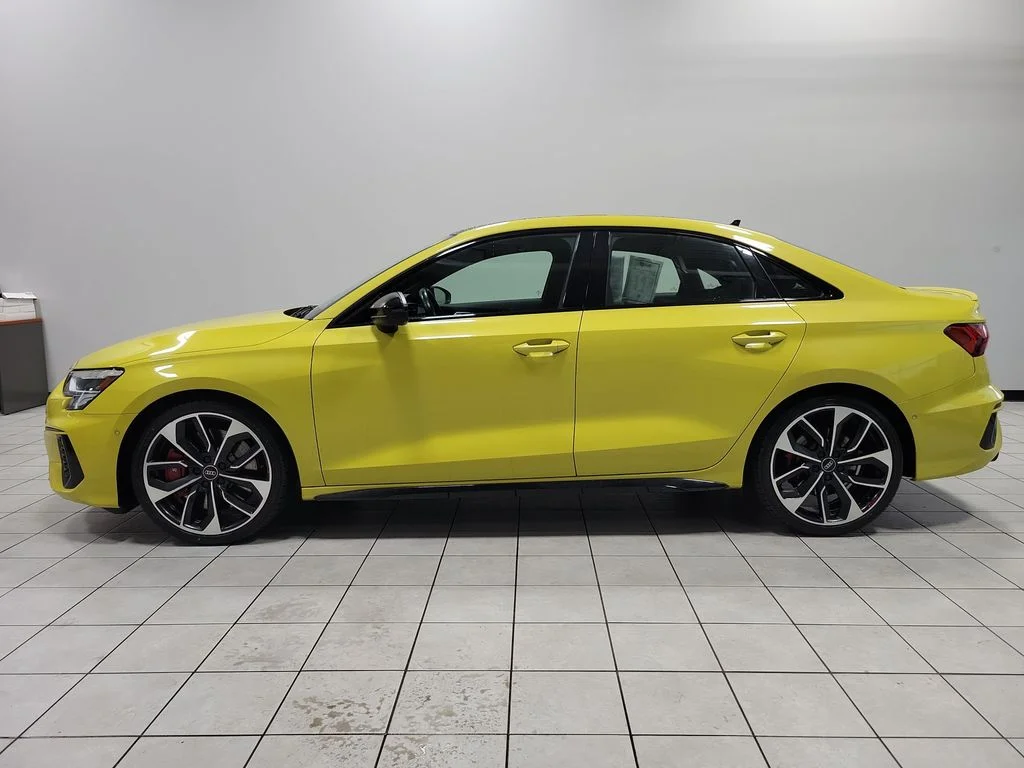 Used 2023 Yellow Audi 2.0T Premium Plus image 8