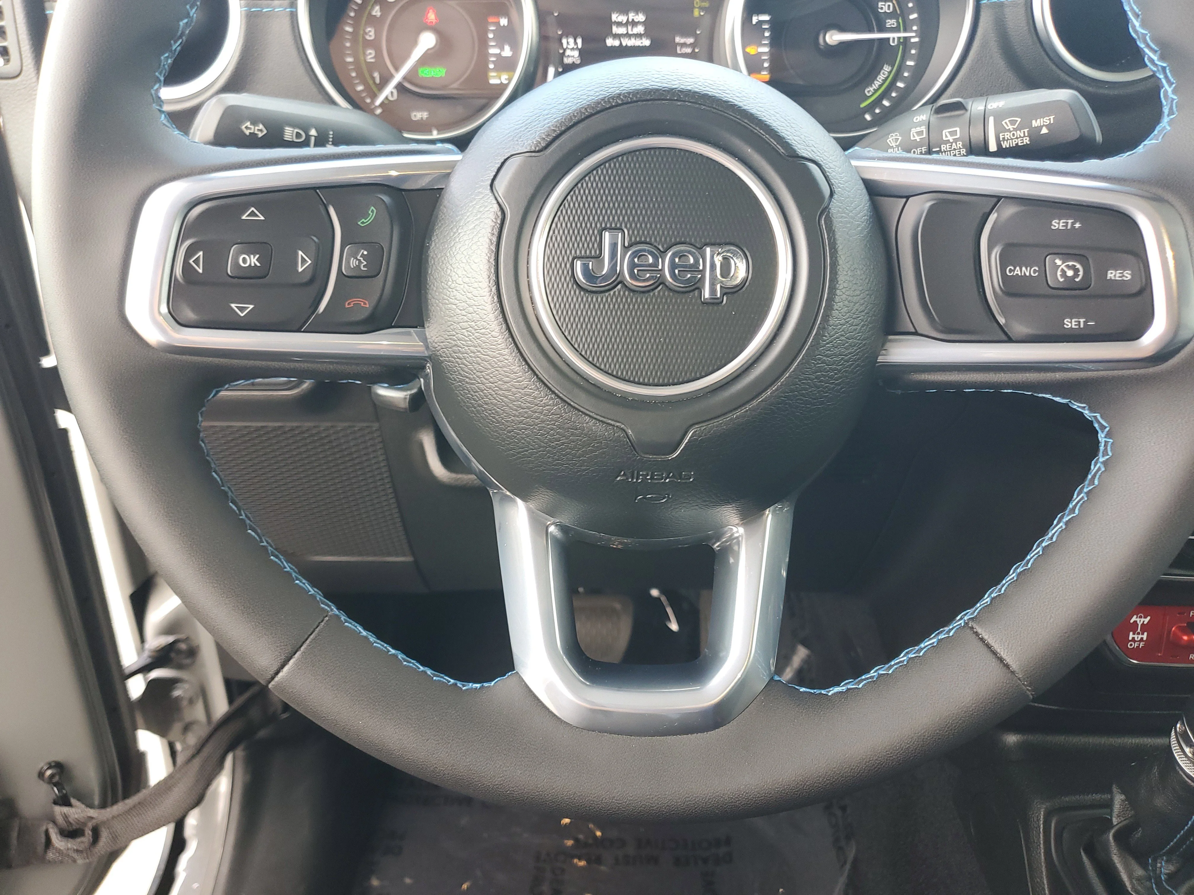 Certified Used 2023 Gray Jeep Rubicon 4xe image 24