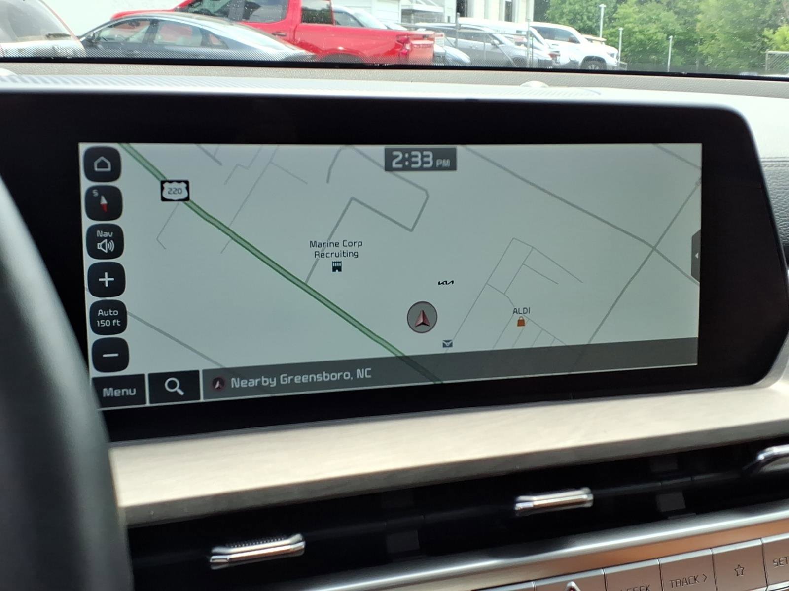 Used 2023 Glacial White Pearl Kia EX X-Line image 9