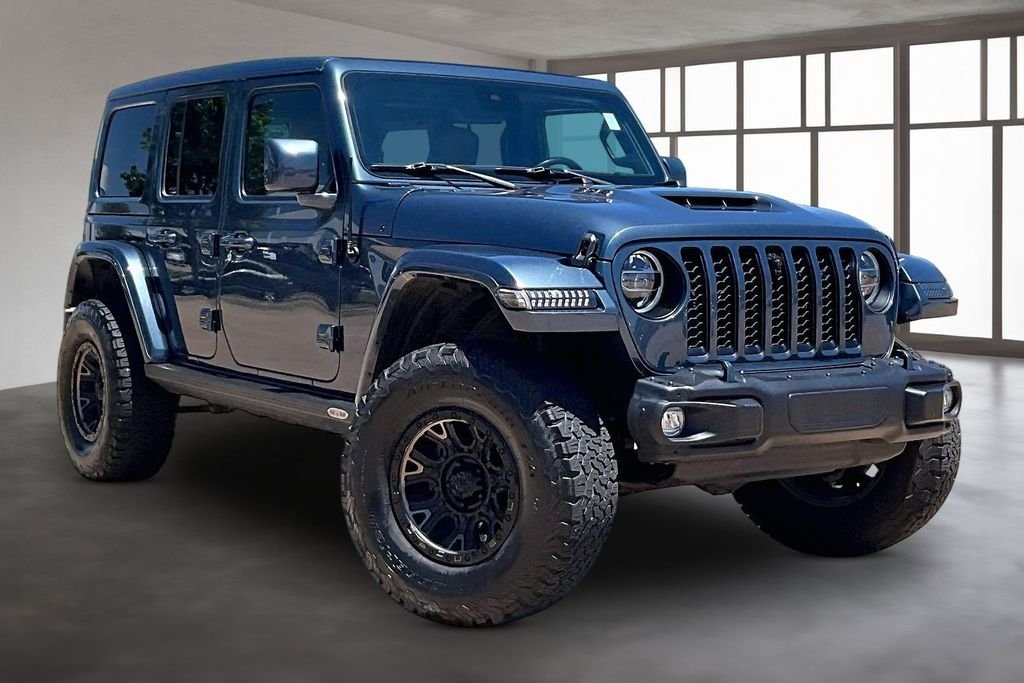 Used 2021 Black Clearcoat Jeep Unlimited Rubicon 392 image 10