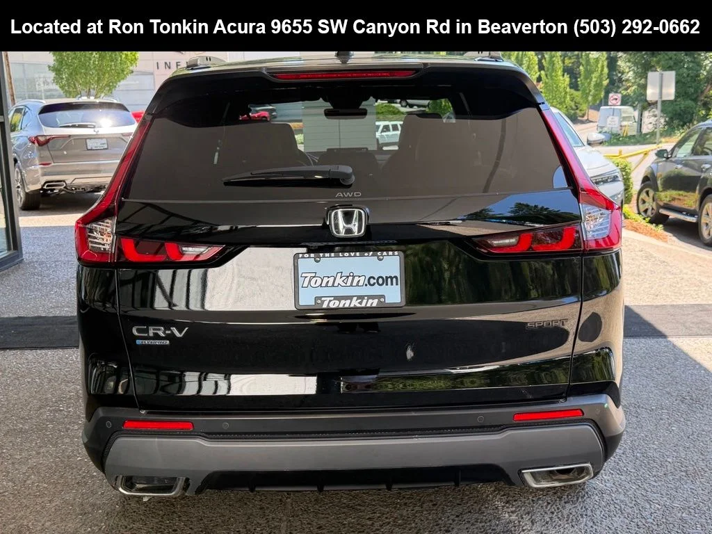 Used 2025 Crystal Black Pearl Honda Sport-L image 6