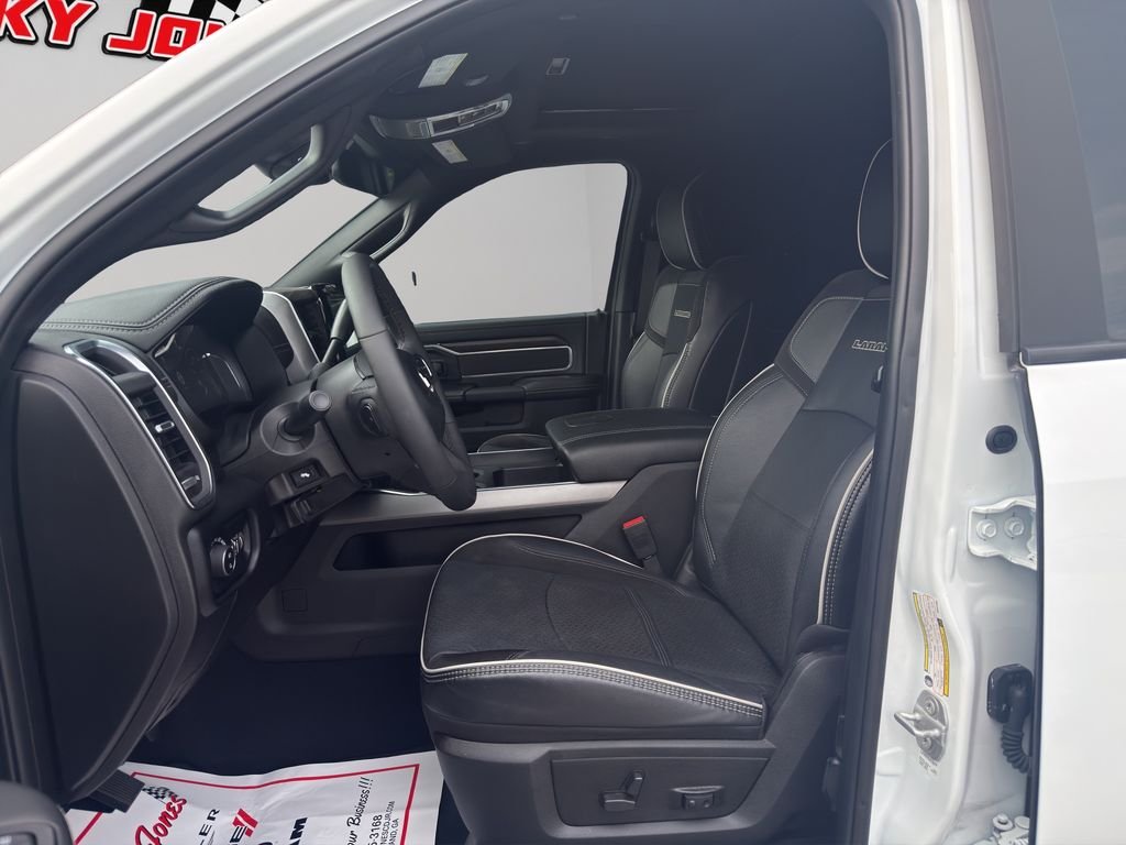 Used 2025 Bright White Clearcoat Ram Laramie image 4