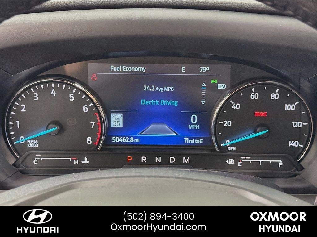 Used 2020 Star White Metallic Tri-Coat Ford Limited HYBRID image 12