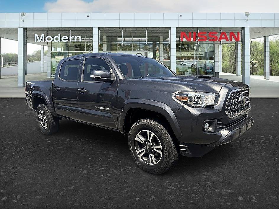 Used 2019 Magnetic Gray Metallic Toyota TRD Sport image 7