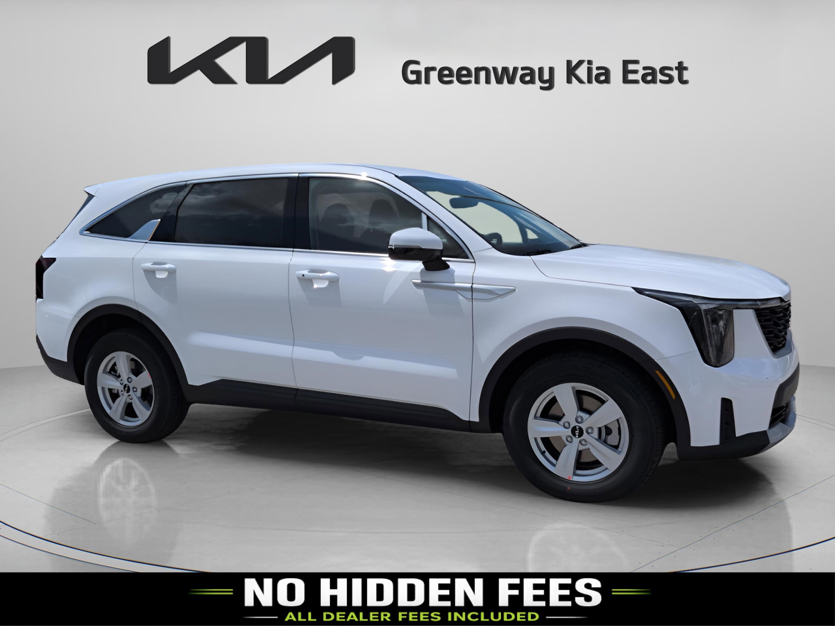 New 2026 Glacial White Pearl Kia LX image 1