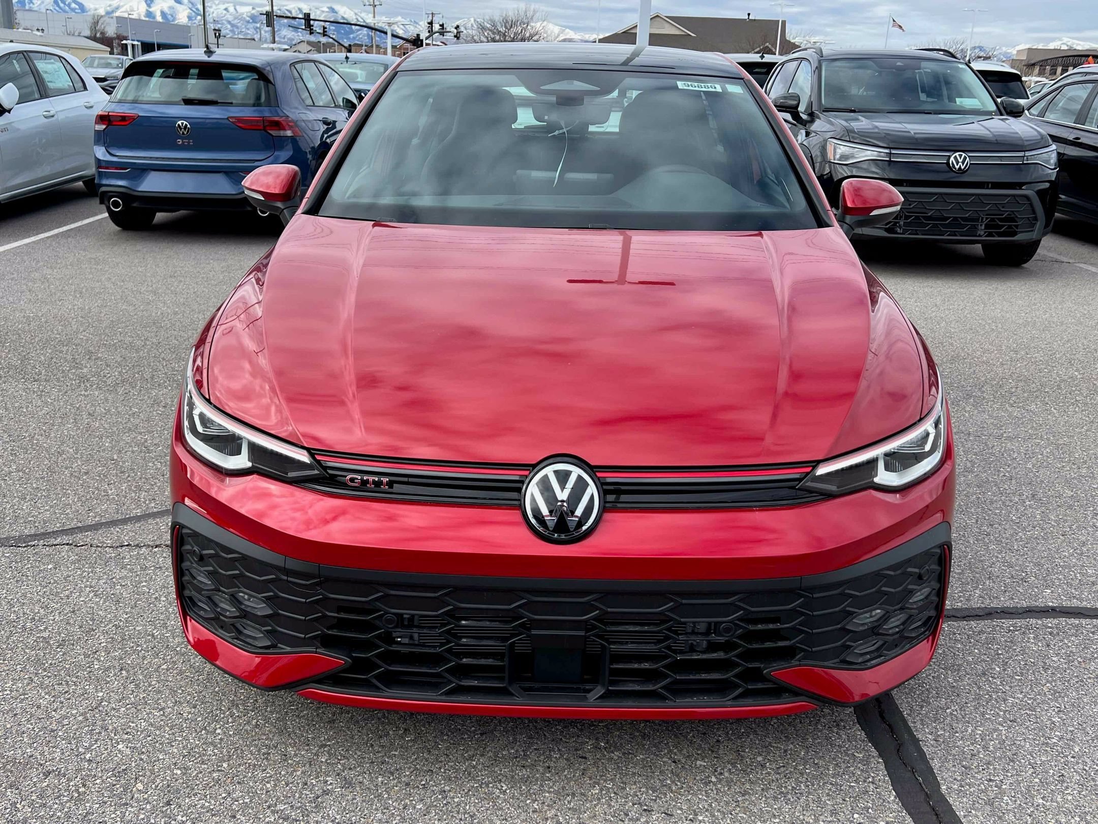 New 2026 Red Volkswagen SE image 7