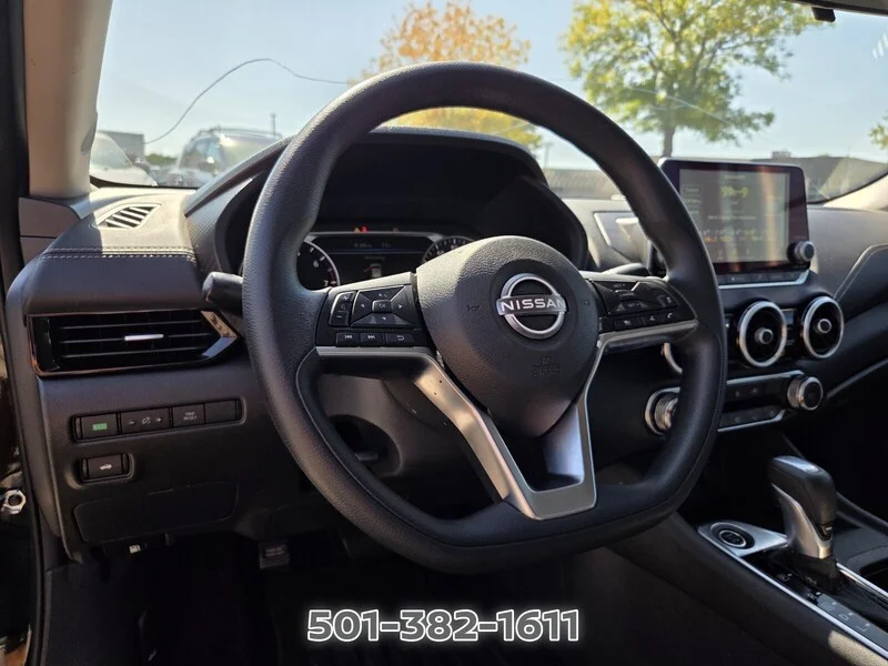 Used 2024 Super Black NISSAN SV CVT image 10