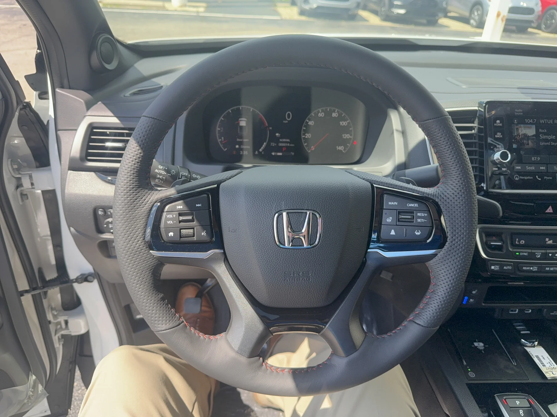 New 2026 Platinum White Pearl Honda Black Edition image 13