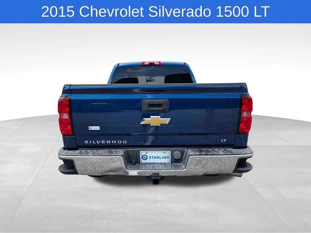 Used 2015 DEEP OCEAN BLUE METALLIC Chevrolet LT image 8