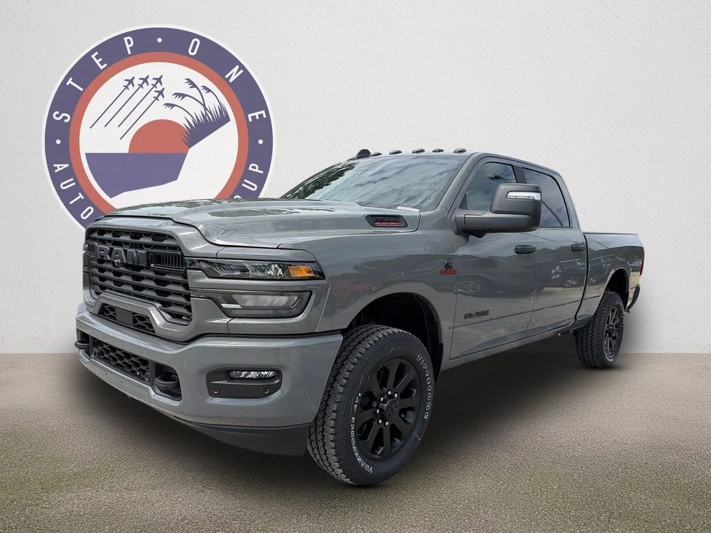 New 2026 Ceramic Gray Clear-Coat Exterior Paint RAM Big Horn image 2