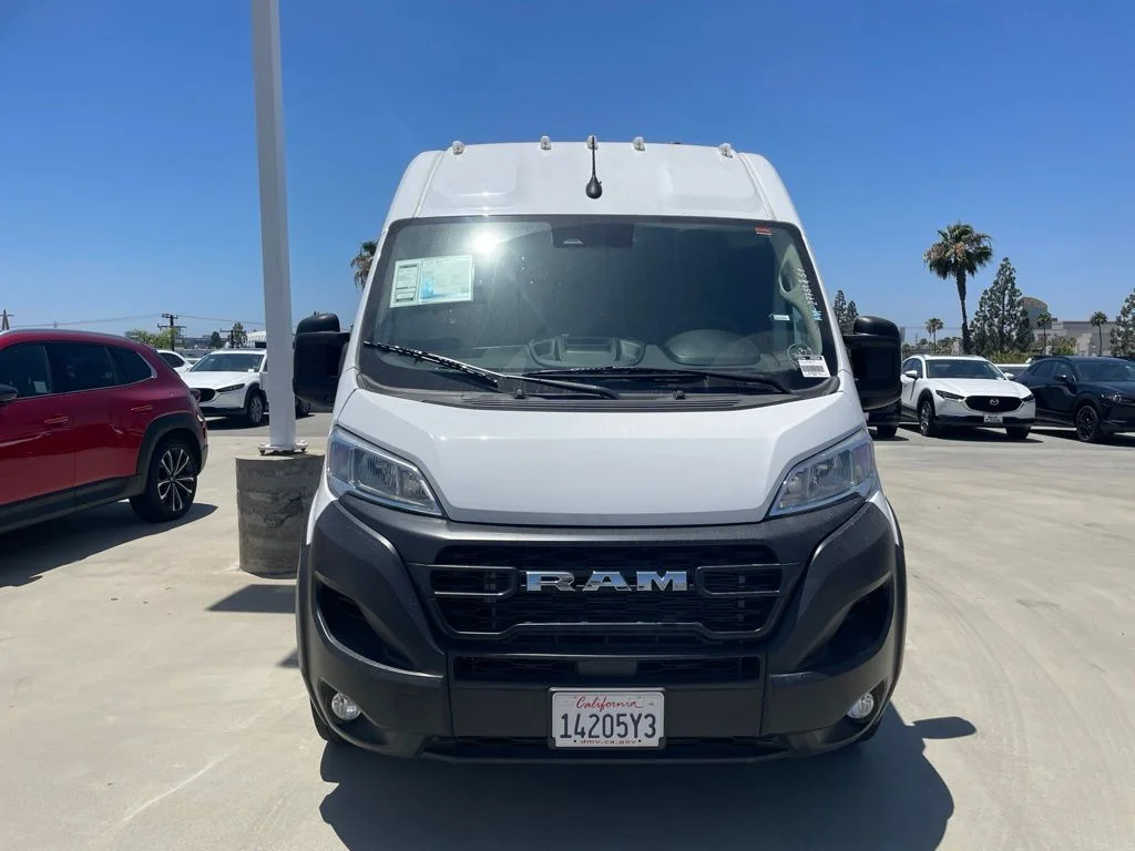 Used 2024 Bright White Clearcoat Ram High Roof image 6