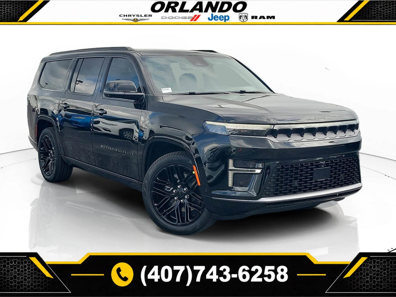 New 2026 High Gloss Black Jeep Limited Reserve image 1