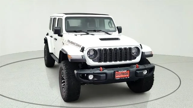 New 2026 Bright White Clearcoat Jeep Rubicon X image 2