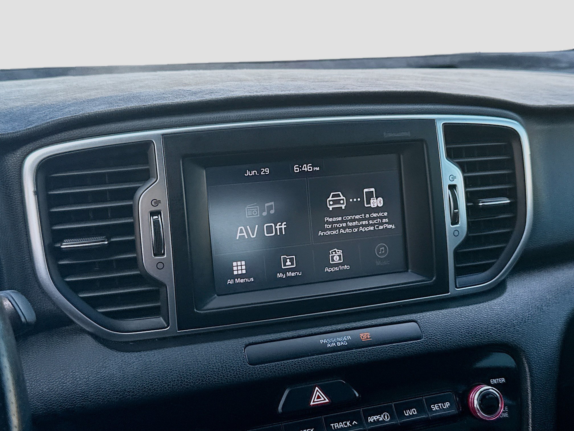 Used 2018 Black Cherry Kia EX image 10