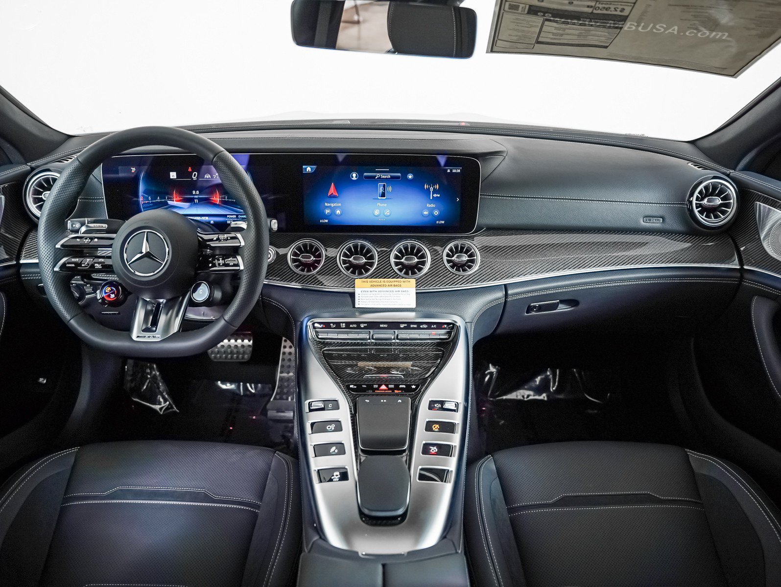 New 2026 Cirrus Silver Metallic Mercedes-Benz AMG® GT 43 4-Door Coupe image 12