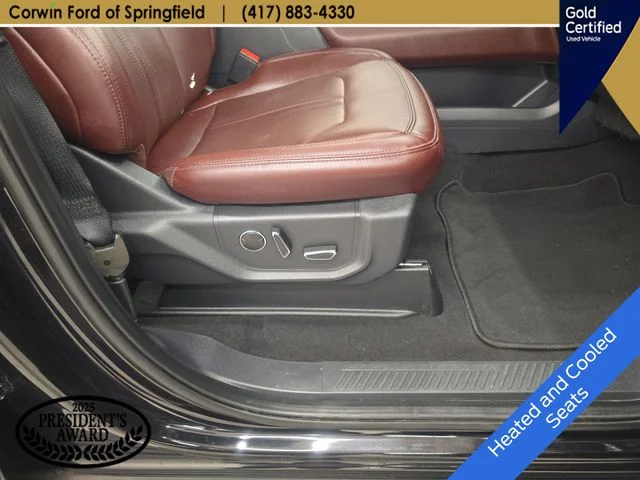 Used 2024 Agate Black Metallic Ford Limited image 11