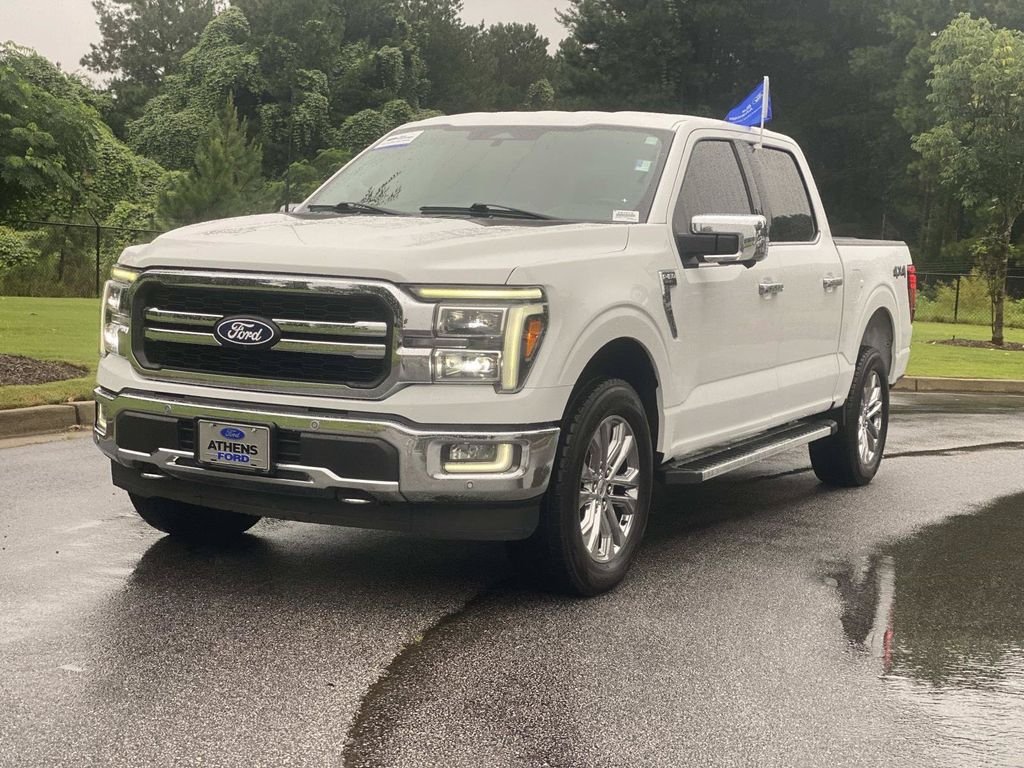Certified Used 2024 Oxford White Ford Lariat image 8