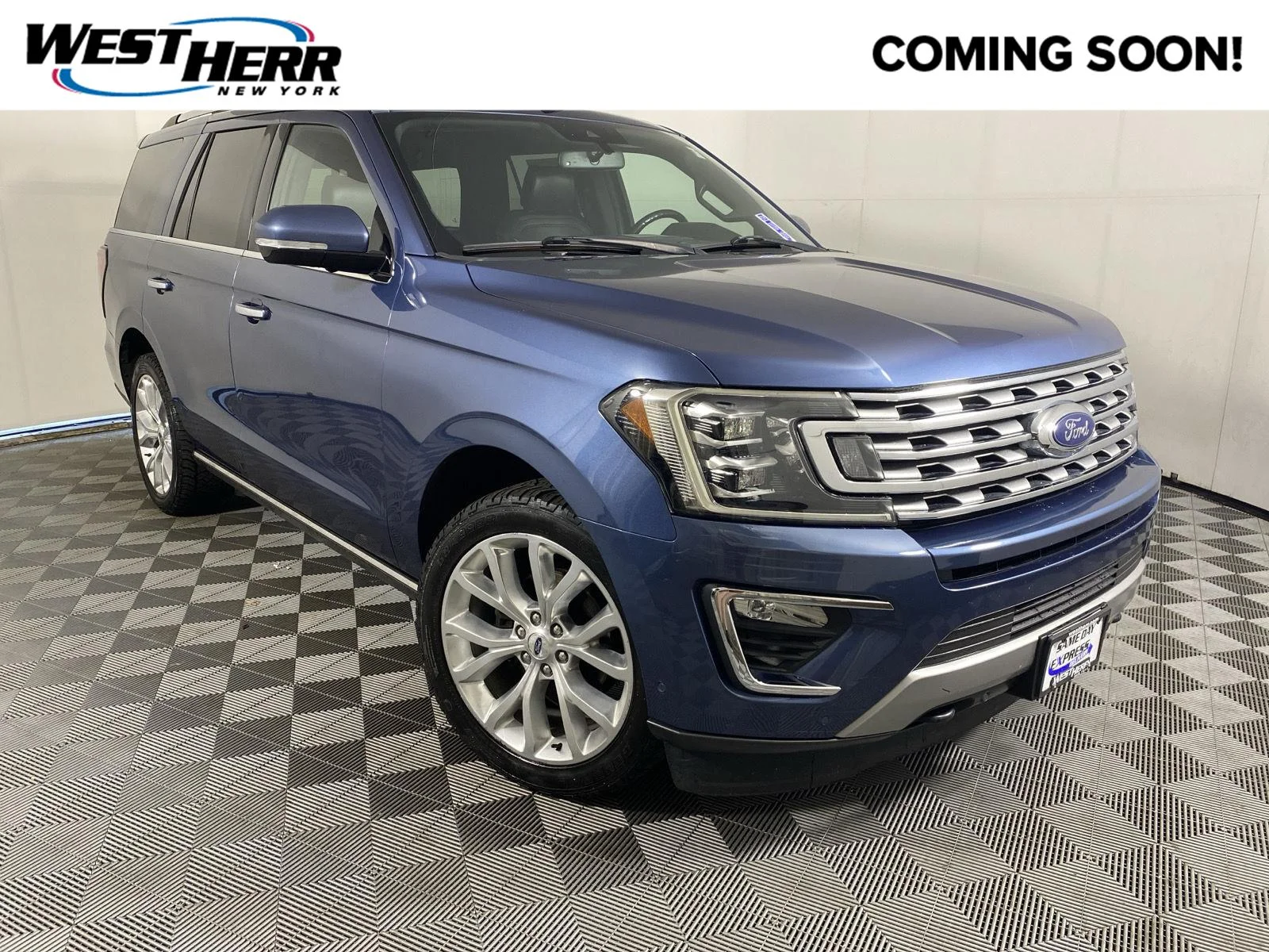 Used 2018 Blue Ford Limited image 1