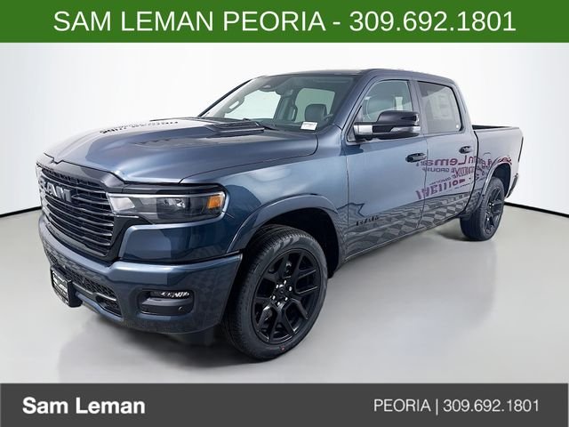 New 2026 Forged Blue Metallic Exterior Paint RAM Laramie image 3