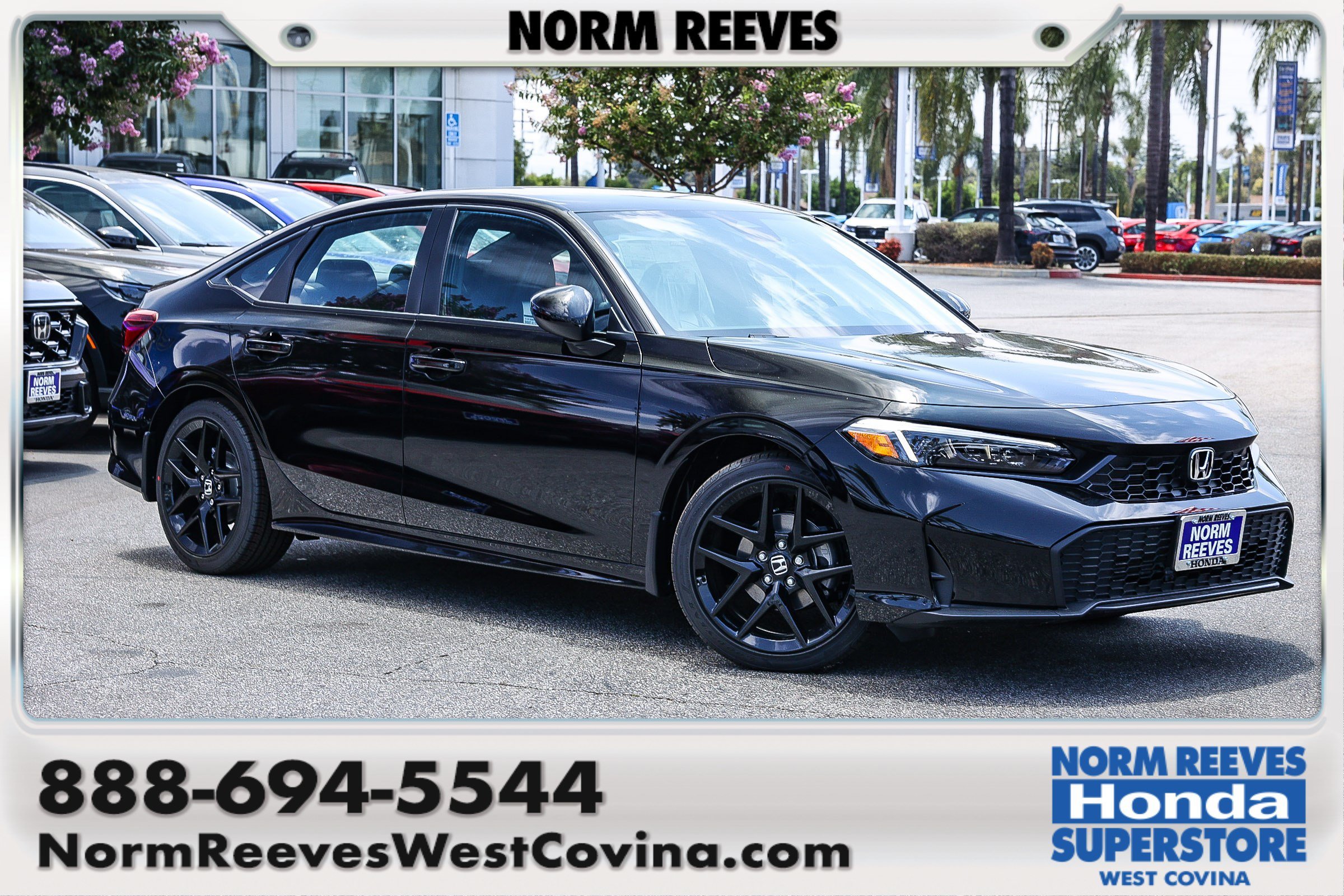 New 2026 Crystal Black Pearl Honda Sport CVT image 1