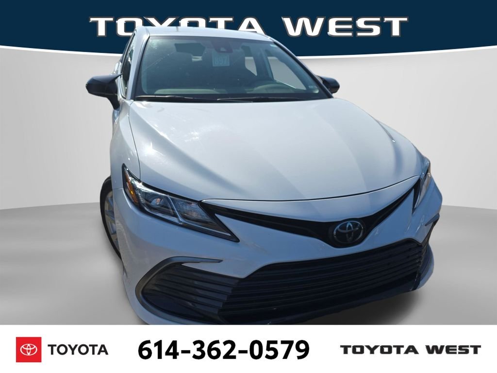 Used 2023 White Toyota LE image 2