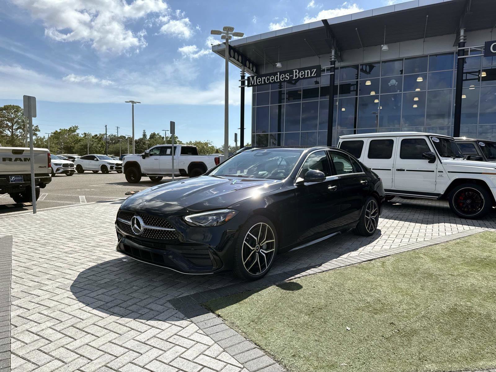 New 2026 Black Mercedes-Benz C 300 Sedan image 2