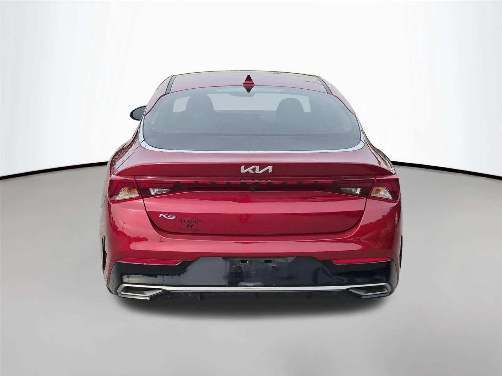 Used 2022 Passion Red Kia LXS image 4