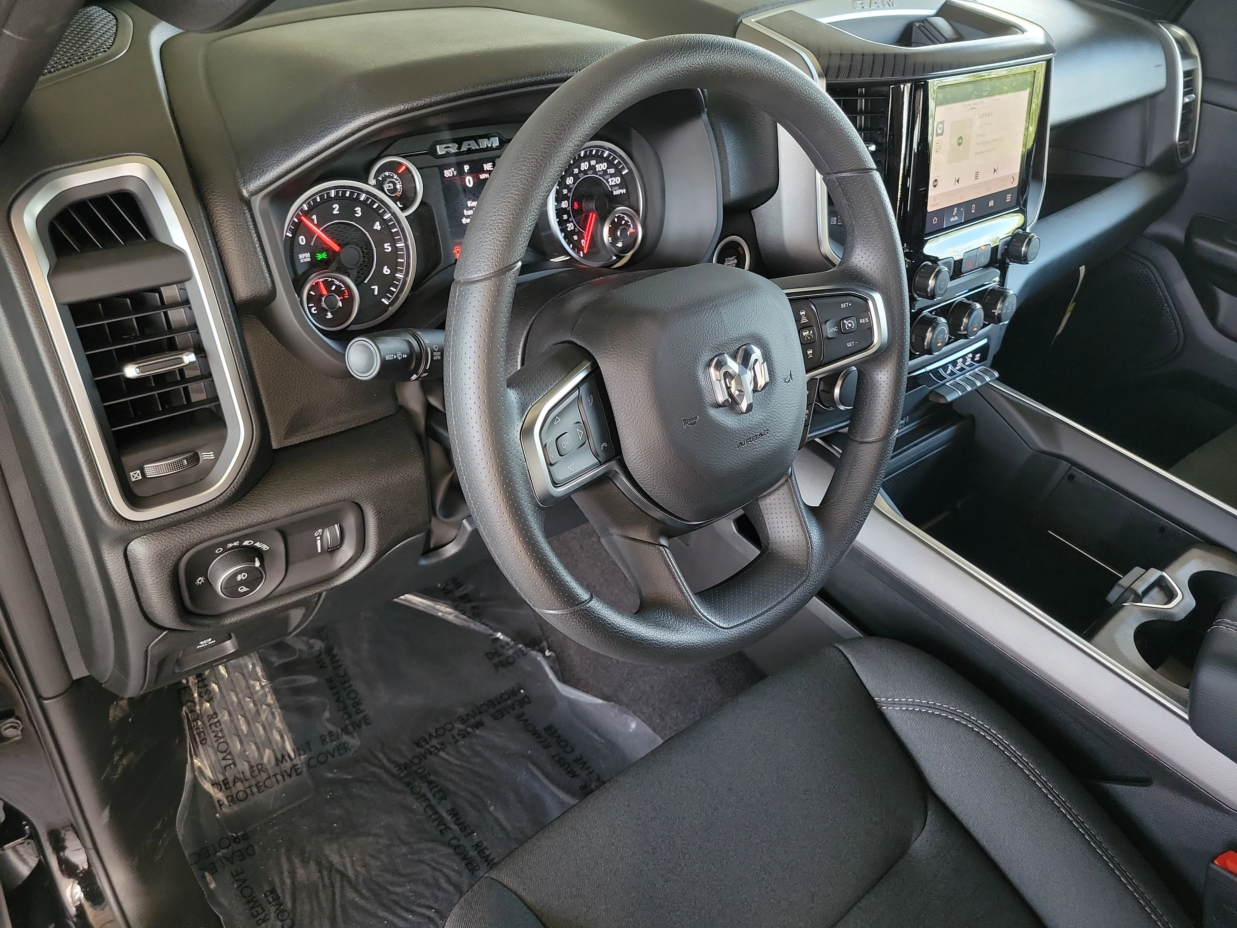 New 2026 Diamond Black Crystal Pearl-Coat Exterior Paint RAM Big Horn image 15