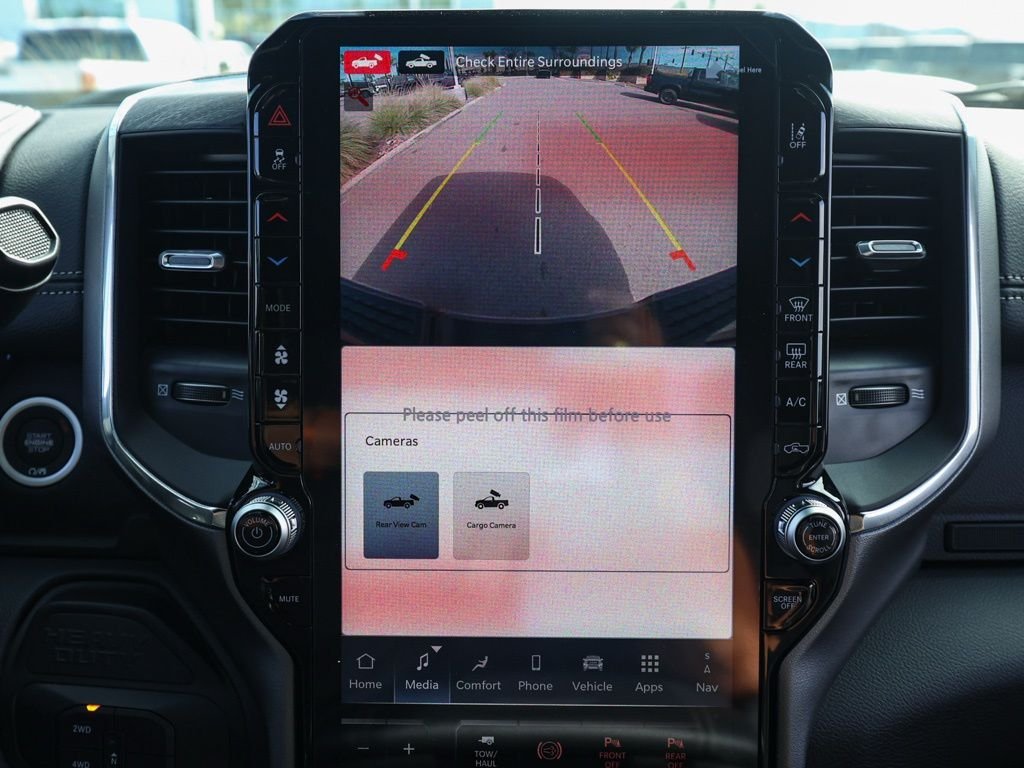 New 2026 Ceramic Gray Clear-Coat Exterior Paint RAM Laramie image 28