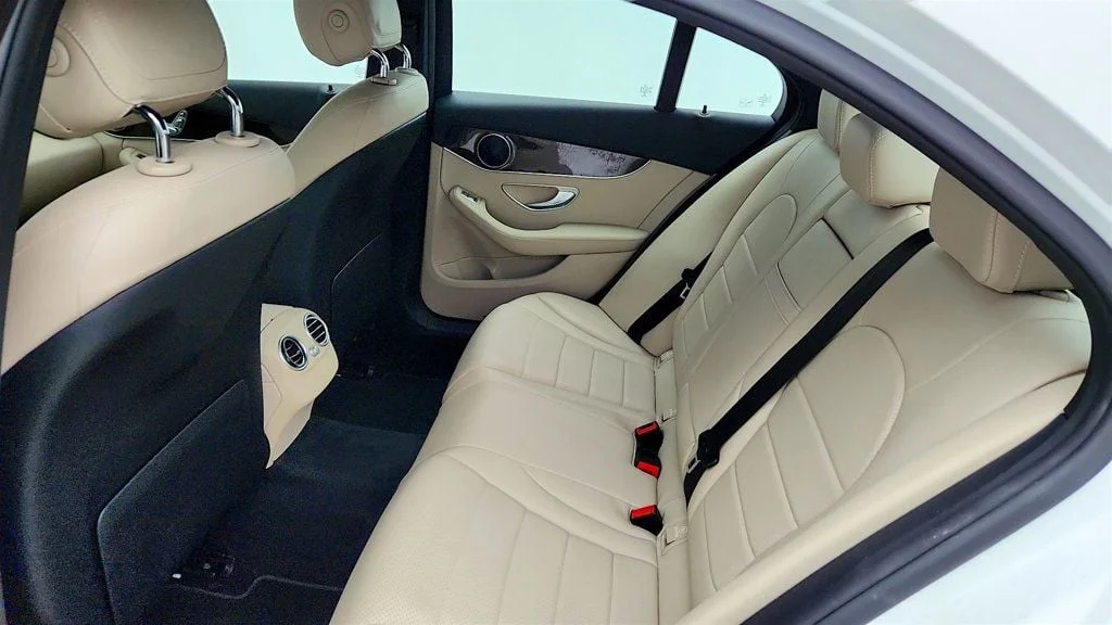 Used 2018 Polar White Mercedes-Benz C 300 4MATIC® Sedan w/ Premium Pkg, Panorama Roof & 18