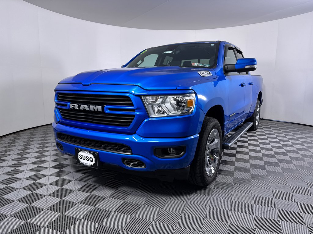 Used 2021 Hydro Blue Pearlcoat Ram Big Horn image 17