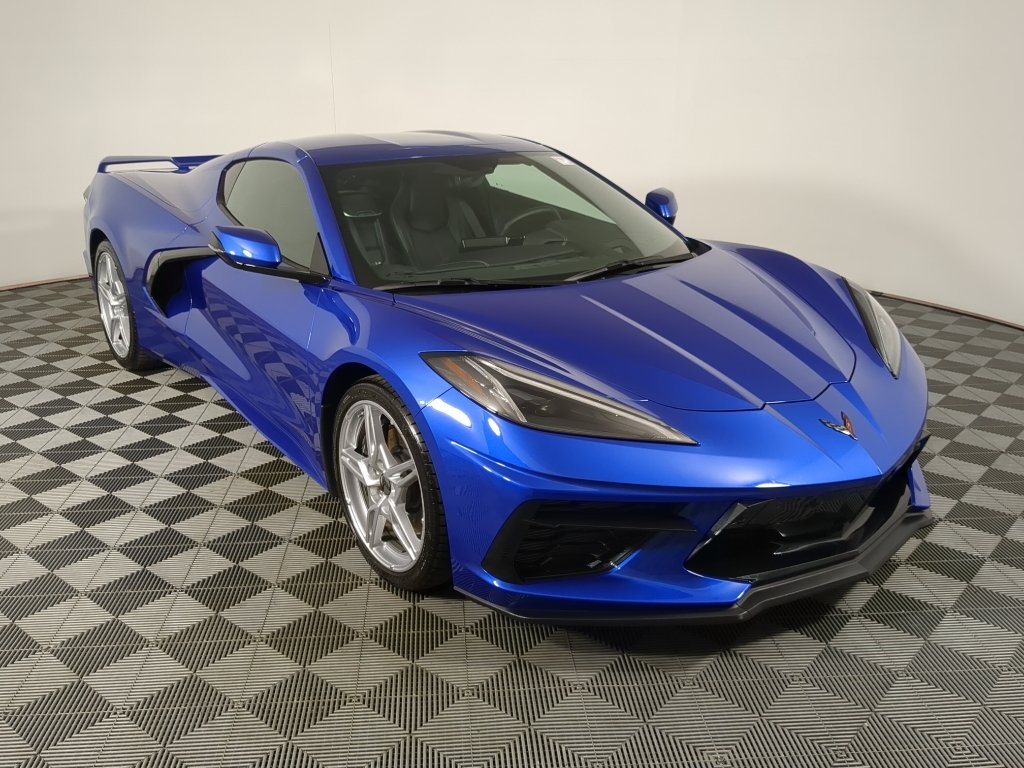 Used 2023 Elkhart Lake Blue Metallic Chevrolet 2LT image 3