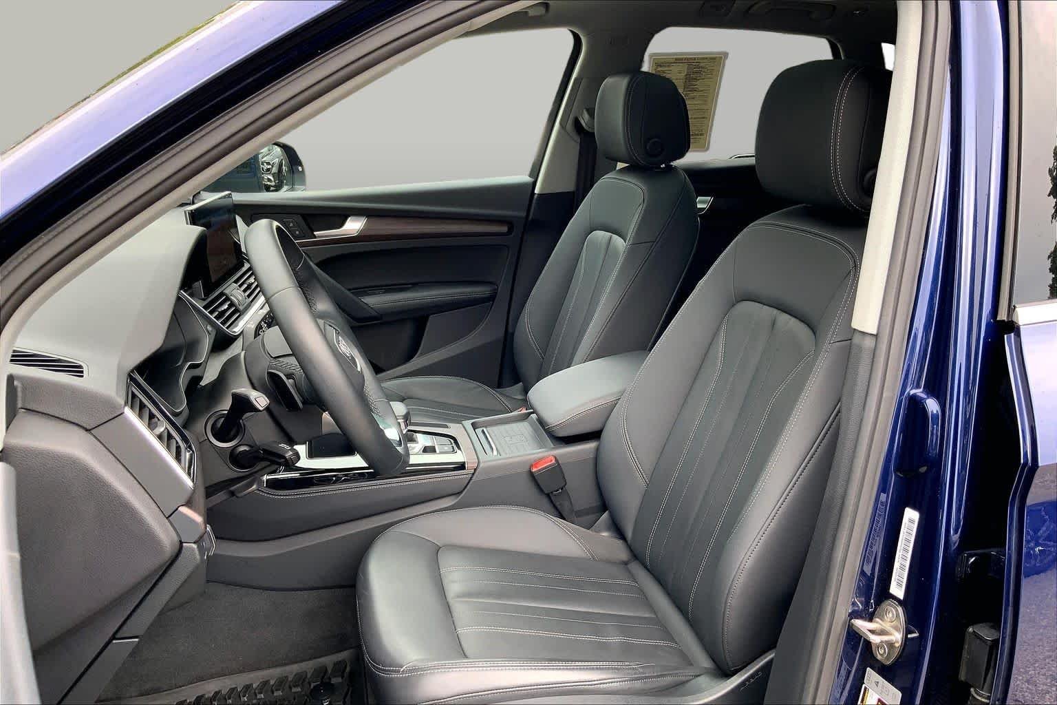 Used 2021 WHITE Audi Premium Plus image 8