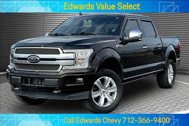 Used 2019 Red Ford Platinum image 1