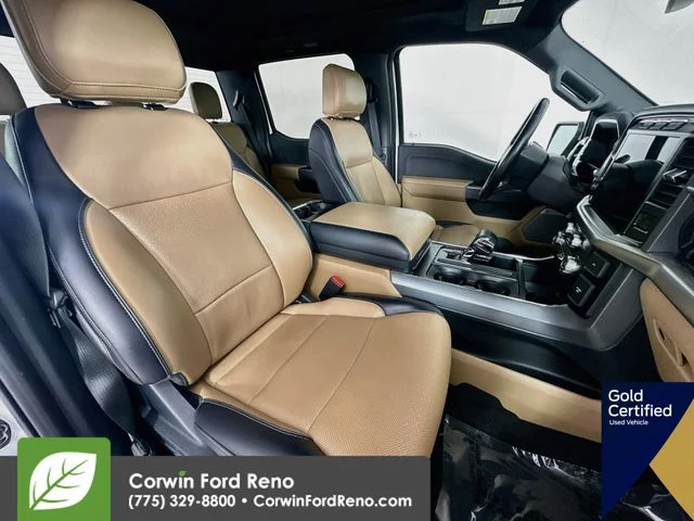Used 2021 Oxford White Ford Lariat image 33