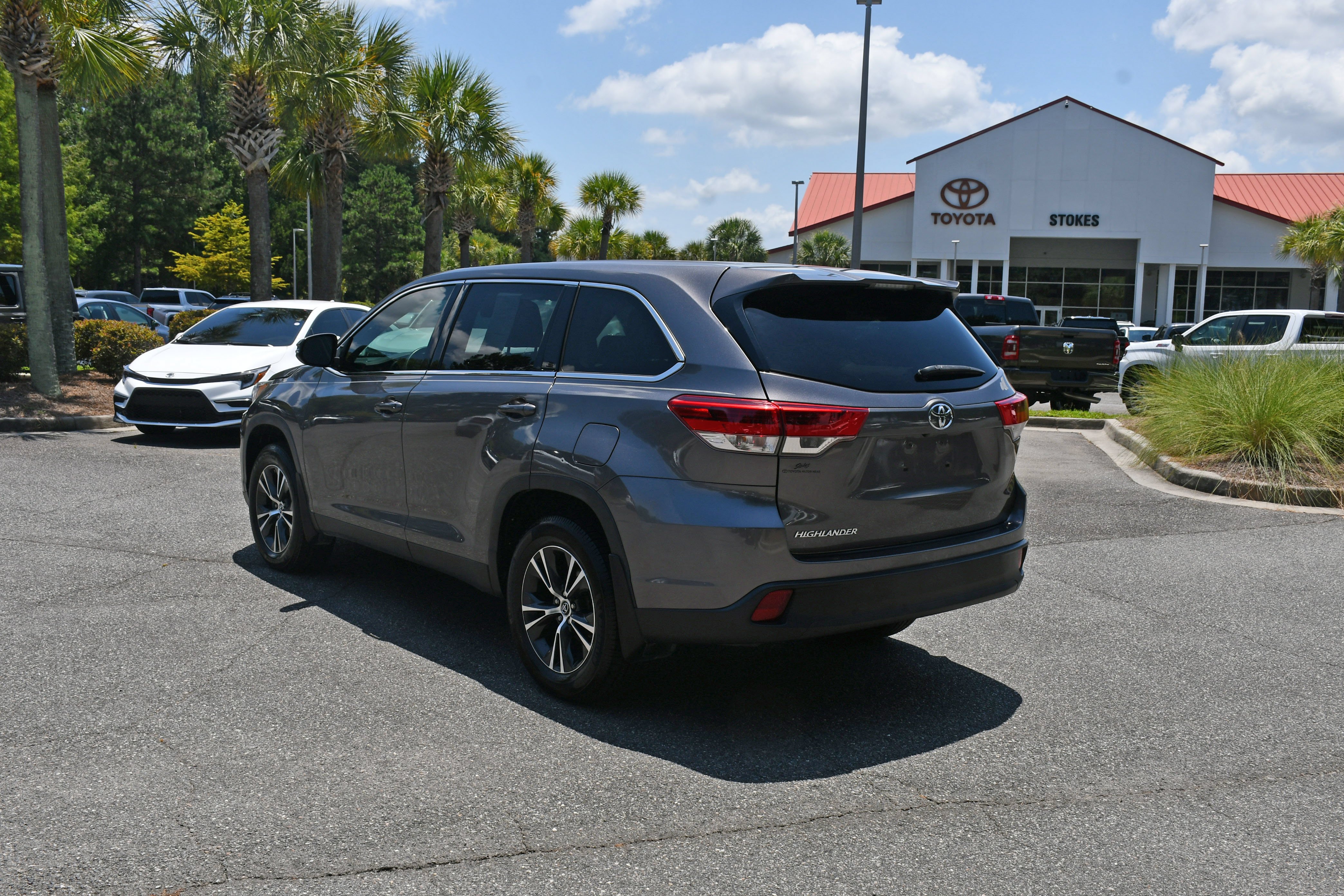 Used 2019 Gray Toyota LE image 2