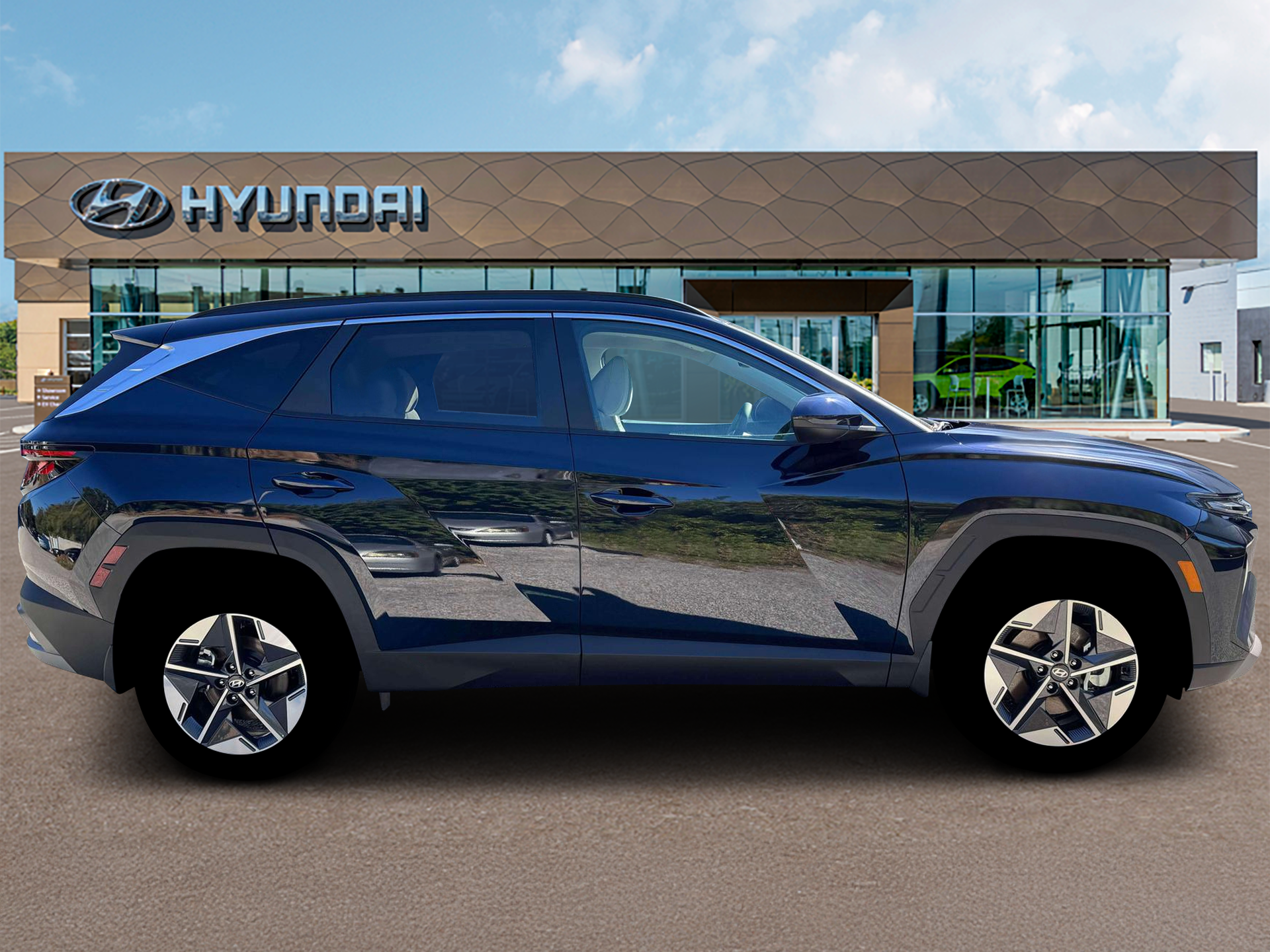 New 2026 Deep Sea Hyundai SEL AWD image 9