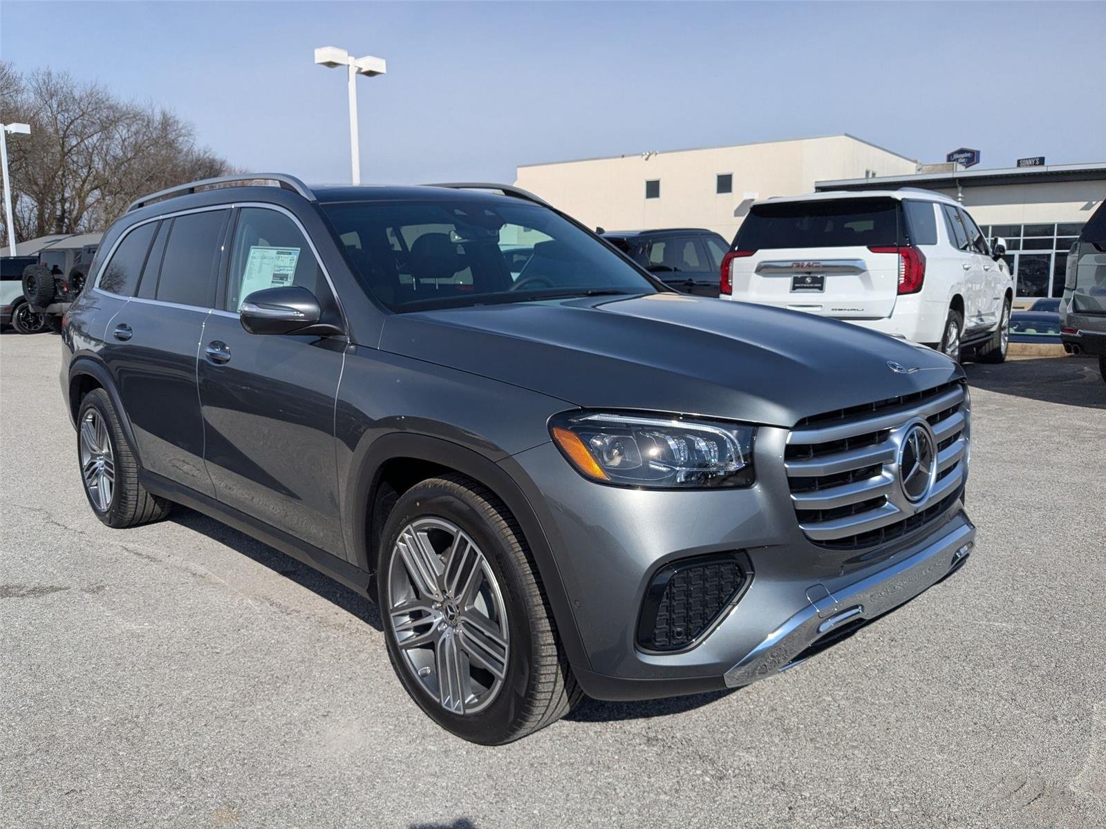 New 2026 Selenite Grey Metallic Mercedes-Benz GLS 450 image 3