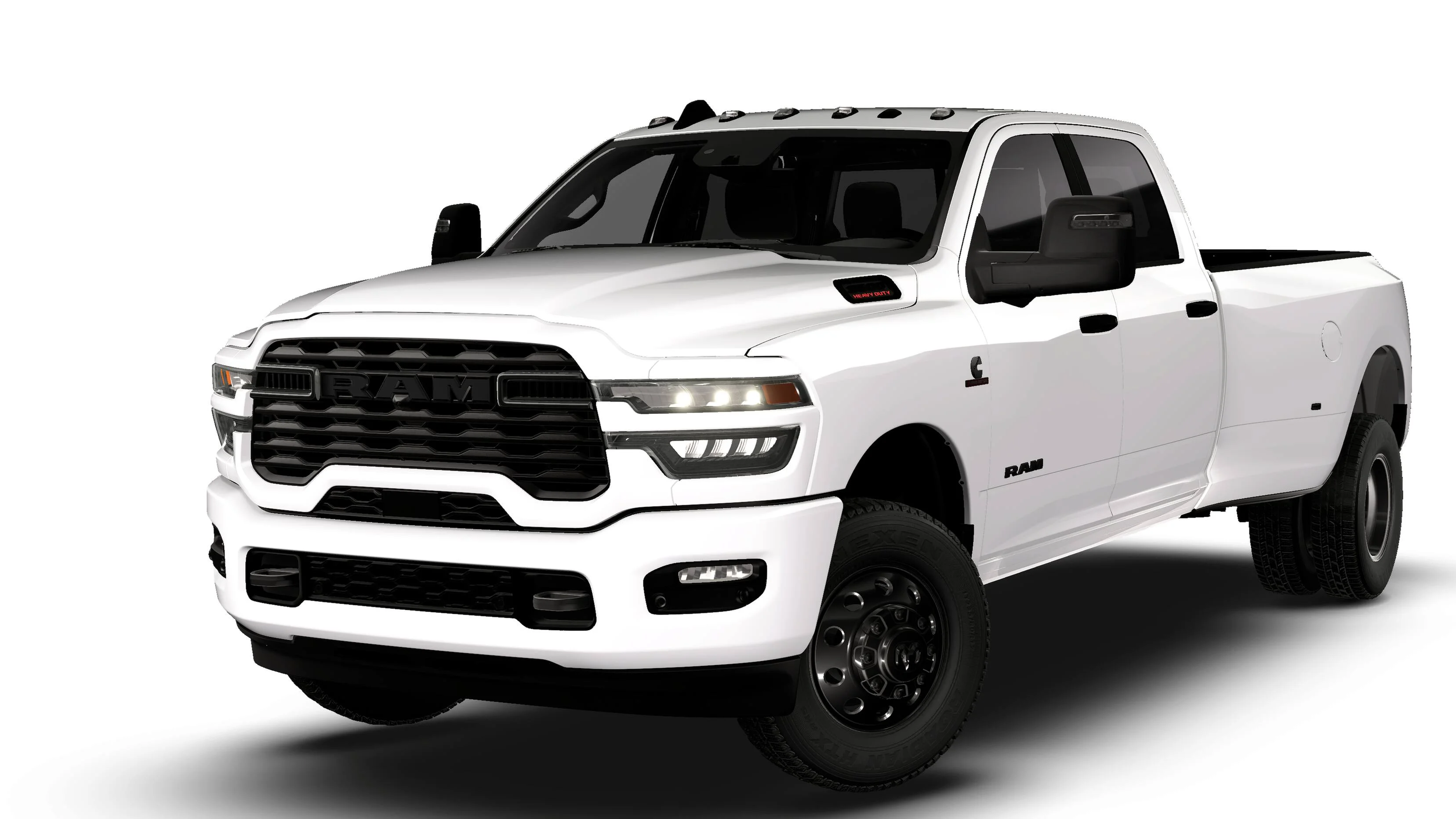 New 2026 Bright White Clear-Coat Exterior Paint RAM BIG HORN image 13