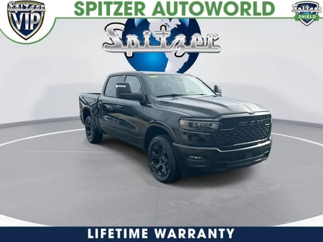 New 2026 Diamond Black Crystal Pearl-Coat Exterior Paint RAM Big Horn/Lone Star image 2