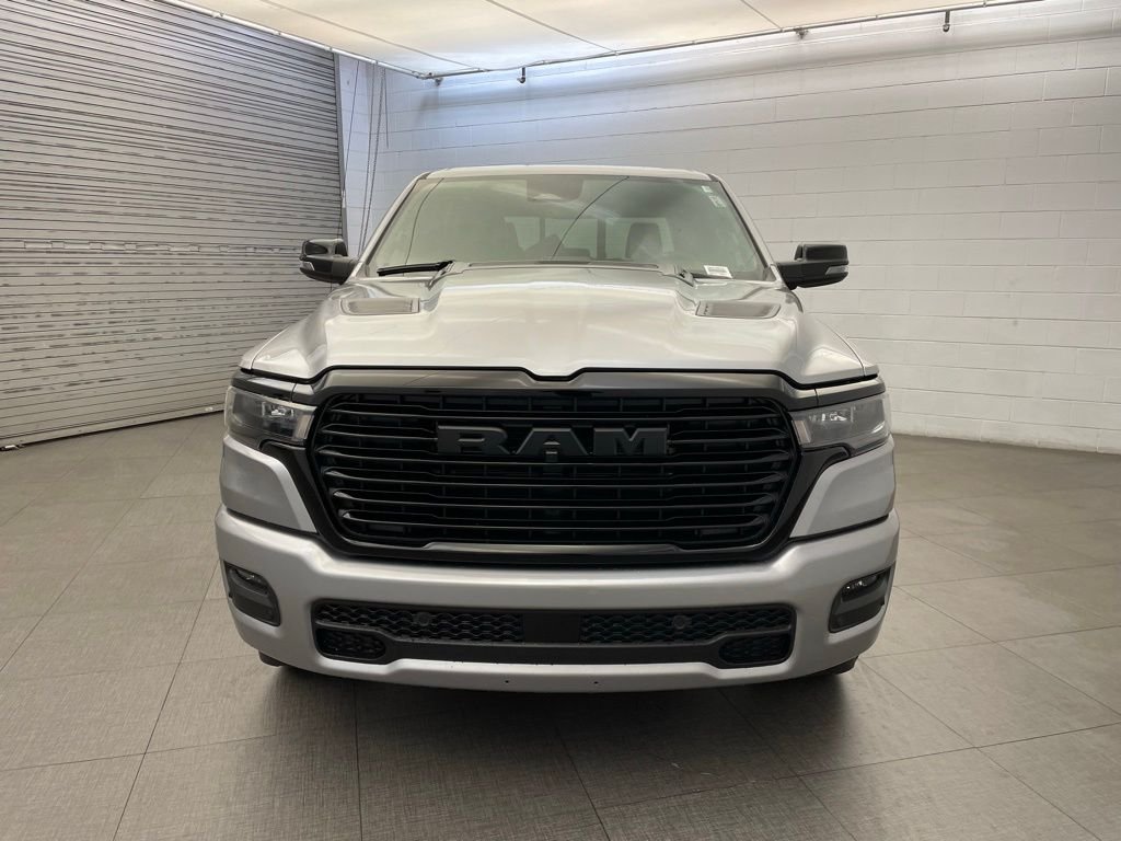 New 2026 Billet Silver Metallic Clear-Coat Exterior Paint RAM Laramie image 13