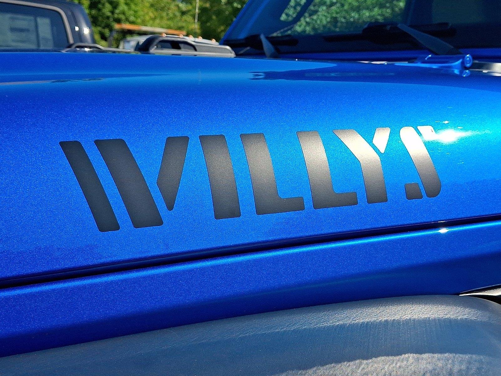 Certified Used 2023 Hydro Blue Pearlcoat Jeep Willys Sport image 30