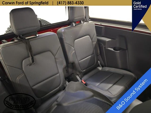 Certified Used 2023 Hot Pepper Red Metallic Tinted Clearcoat Ford Badlands image 14