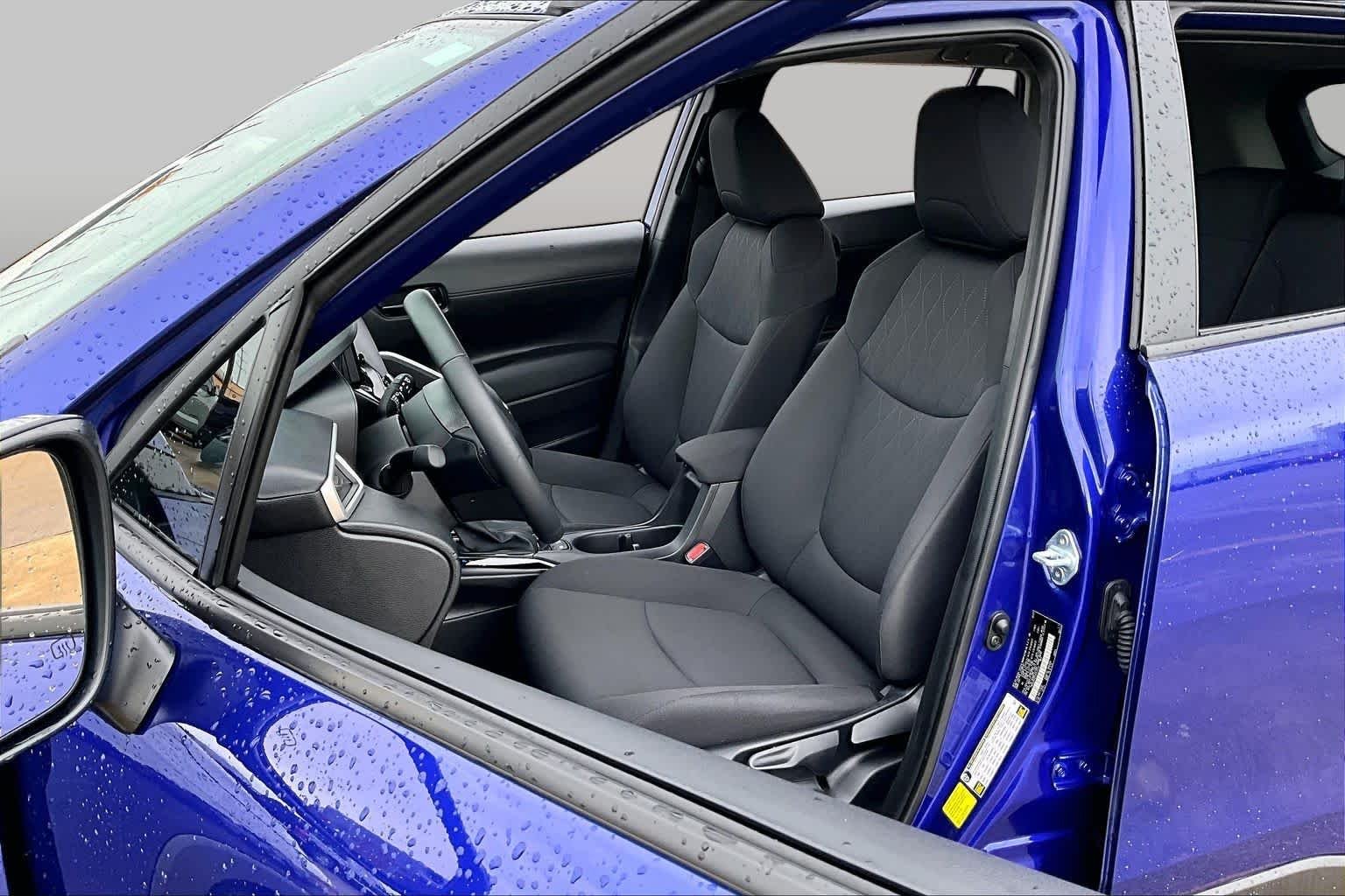 Used 2025 Blue Crush Metallic Toyota LE image 8
