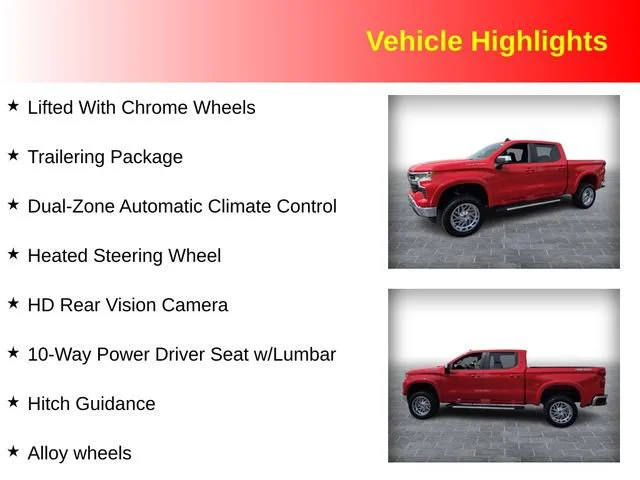 Used 2025 Red Hot Chevrolet LT image 3