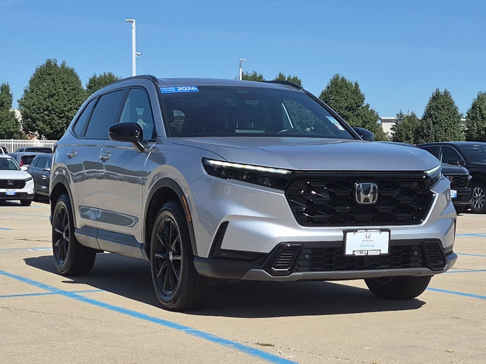 Certified Used 2026 Solar Silver Metallic Honda Sport-L AWD image 5