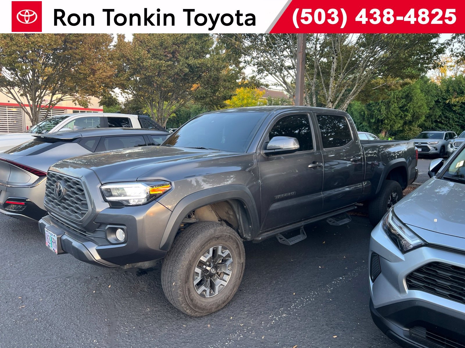 Used 2022 Magnetic Gray Metallic Toyota TRD Off-Road image 1
