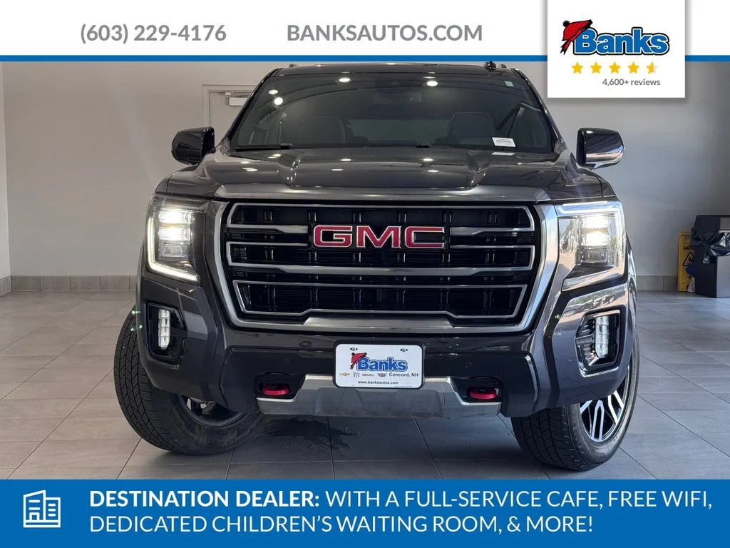 Certified Used 2023 Titanium Rush Metallic GMC AT4 image 3
