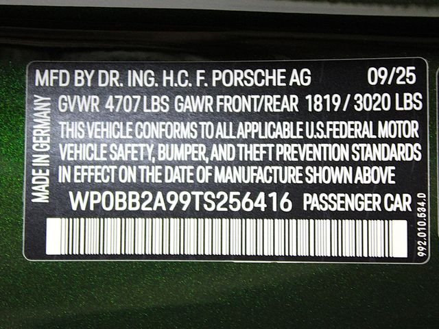Certified Used 2026 Green Porsche Targa 4 GTS image 29